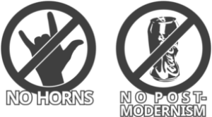 No Horns, No Postmodernism